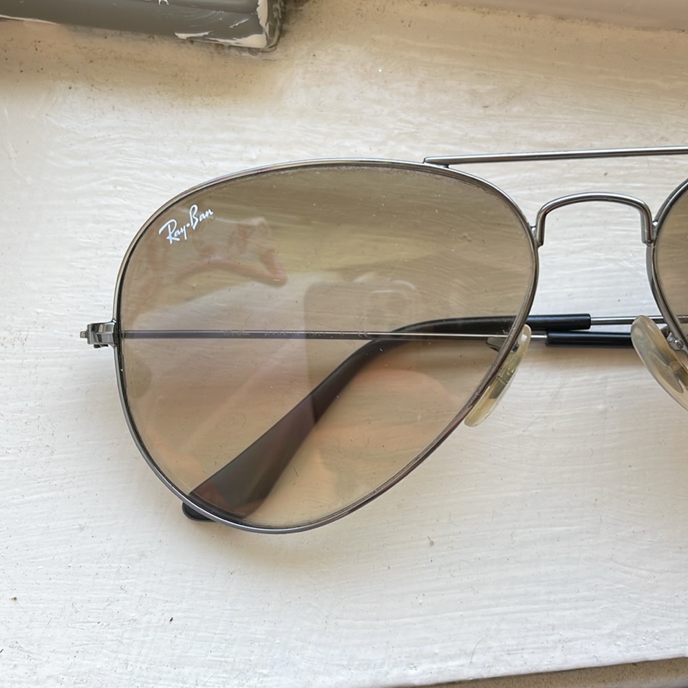 Rayban aviator large metal sunglasses - Picture 2 of 4